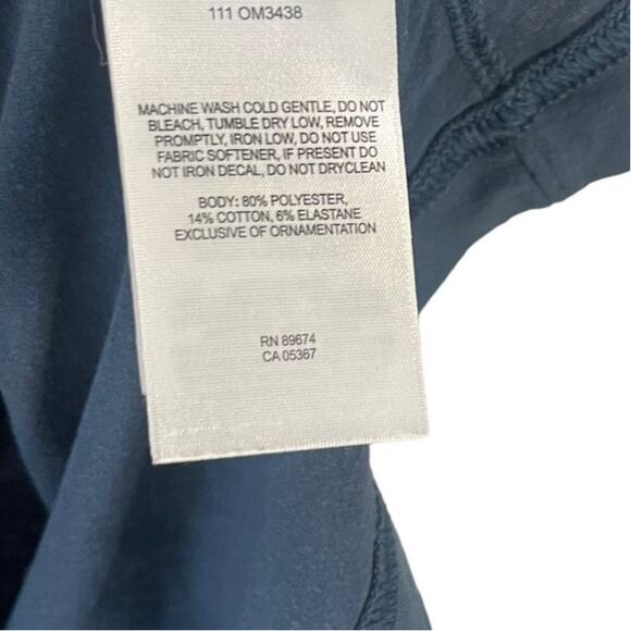 Mountain Hardwear Men's Size Medium Blue Outdoor Short Sleeve Shirt - Picture 7 of 9